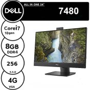 تصویر آل این وان Dell optioplex 7480 استوک (لمسی) 