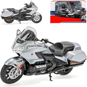 تصویر ماکت موتور سیکلت هوندا گلدوینگ Honda GOLDWING 1/12 WELLY 