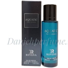 تصویر ادوپرفیوم عطر ادکلن بولگاری آکواتیک آکوا بولگاری شرکت روونا حجم ۱۰۰ میل ROVENA AQUATIC