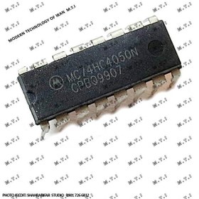تصویر آی سی تی تی ال MC74HC4050N / MOTOROLA INDONESIA 