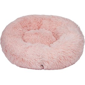 تصویر تشک و جای خواب سگ و گربه Pets at Home Donut Cat Bed Pink