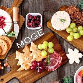 تصویر تخته سرو چوبی مدل راکتی کد 002 