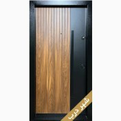 تصویر درب ضد سرقت ماکان مدل 5606 لمینوکس 