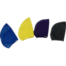 تصویر کلاه شنا بزرگسال اسپیدو پفکی سیلیکونی Speddo swimming cap