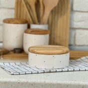 تصویر شکلات خوری سرامیکی خالخال 