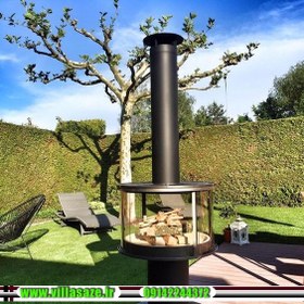 تصویر آتشدان باغی کدE 