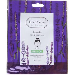 تصویر ماسک صورت نقابی لوندر دیپ سنس 25 میلی لیتر Deep Sense Lavender Facial Sheet Mask 25 g