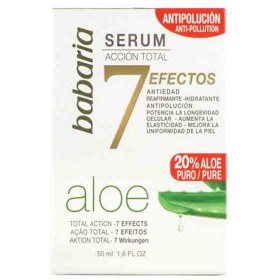 تصویر سرم آبرسان صورت باباریا مدل Aloe حجم 50 میلی لیتر Babaria 7 Efectos Aloe Serum For Face 50ml