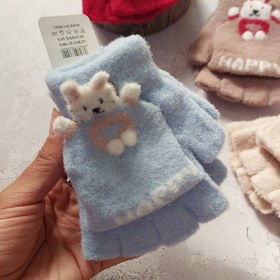 تصویر دستکش کلاه دار خرگوشی 