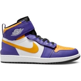 تصویر Nike کفش ورزشی مردانه Air Jordan 1 Hi Flyease Lakers CQ3835-517 