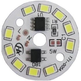 تصویر چیپ DOB ال ای دی 5 وات گرد 