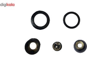 تصویر سرپیچ لامپ E14 مدل گریف دار - سفید 