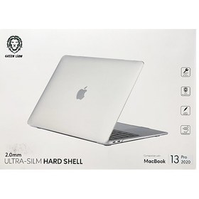 تصویر کاور گرین مدل Ultra-Slim Hard Shell مناسب برای لپ تاپ اپل مک بوک پرو 2020 13 اینچی 