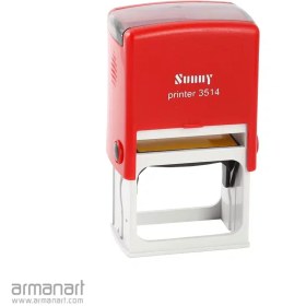 تصویر مهر ژلاتینی مستطیل Sunny 3514 