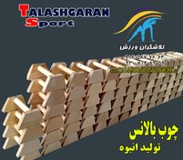 تصویر چوب بالانس جفتی تلاشگران ورزش 