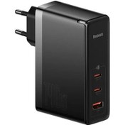 تصویر شارژر دیواری باسئوس مدل GaN5 Pro ظرفیت ۱۶۰ وات با ۳ پورت 