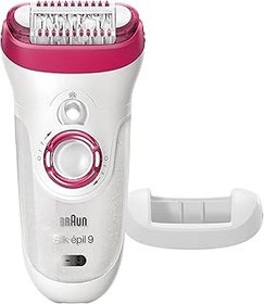 تصویر Braun Silk-Epil 9 9-538 Epilator مرطوب و خشک با 3 اضافی Braun Silk-epil 9 9-538 Wet &amp; Dry Epilator With 3 Extras