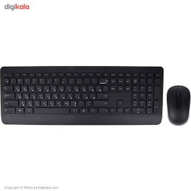 تصویر کیبورد و ماوس مایکروسافت مدل Microsoft 900 Keyboard and Mouse