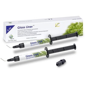 تصویر گلاس آینومر لایت ۲ سرنگ WP Glass Liner Willmann & Pein