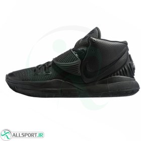تصویر کفش بسکتبال نایک Nike Kyrie 6 Triple Black 