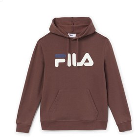 تصویر هودی ورزشی مردانه فیلا Fila Sport Samari Hoodie قهوه ای 