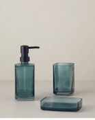 تصویر ست حمام سبز سرویس بهداشتی نعناع شیشه ای گلوریا English Home 