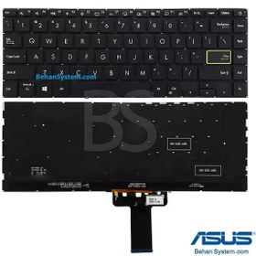 تصویر کیبورد لپ تاپ ASUS M413 / M413D / M413DA / M413I / M413U 