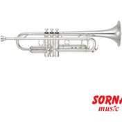 تصویر ترومپت یاماها مدل YTR8335S روکش نقره‌ای 