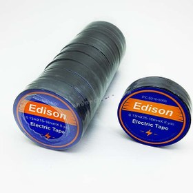 تصویر نوار چسب برق ادیسون مدل EDISON 16mm-8Y EDISON ELECTRIC TAPE 0.13m X 15-16mm X 8yds