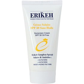 تصویر کرم ضد آفتاب فاقد چربی SPF50 اریکه 