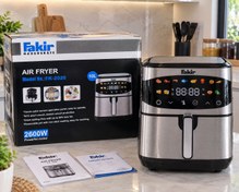 تصویر سرخ کن بدون روغن ۱۰ لیتری فکر (Fakir) مدل FK-2026 ( ارسال رایگان) Fakir FK-2026 10L Digital Air Fryer