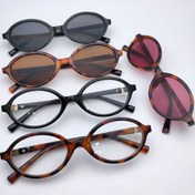 تصویر عینک آفتابی زنانه میو میو کد ۰۲۲ بیضی 