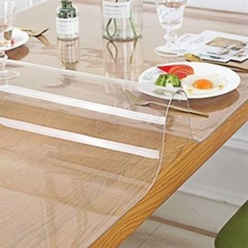 تصویر طلق رومیزی شفاف ۲ میل محافظ میز 