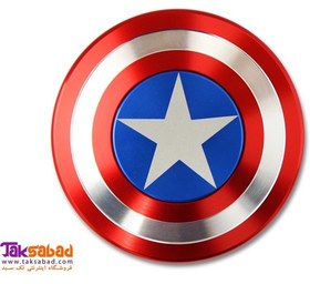 تصویر فیجت اسپینر فلزی طرح کاپیتان آمریکا ا Captain America Fidget Spinner Captain America Fidget Spinner