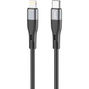 تصویر کابل تبدیل USB-C به لایتنینگ بودی مدل DC251TL20B طول 2 متر 