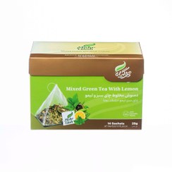 تصویر دمنوش گیاهی چای سبز و لیمو 