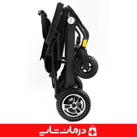 تصویر ویلچر برقی آلومینیومی مدل تاینی برند ایزی موبیل Aluminum electric wheelchair Tiny model