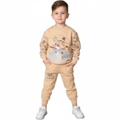 تصویر بلوز شلوار بچه گانه پسرانه هلیکوپتری برند زیتون 