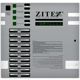 تصویر تابلو مرکزی اعلام حریق ۱۰زون پرو زیتکس( کانونشنال) ا Zitex central fire alarm board(Conventional) Zitex central fire alarm board(Conventional)