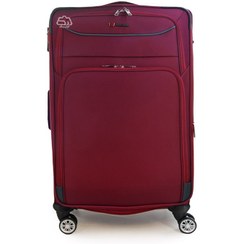 تصویر چمدان مسافرتی پیرگاردین مدل 3178 سایز متوسط چهارچرخ اسکیتی 