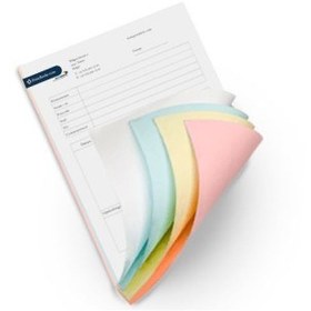 تصویر کاغذ کاربن لس NCR A4 - سفید 