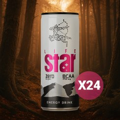 تصویر نوشابه انرژی زا لایف استار زیرو ( 24 عددی ) - 250 میلی لیتر 