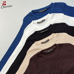 تصویر بلوز کبریتی ساده کد 12 