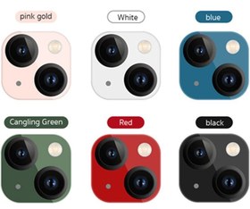 تصویر محافظ لنز دوربین مدل رینگی مناسب برای گوشی موبایل اپل iPhone 13 / 13 mini iPhone 13 Lito Glass Lens Camera Protector