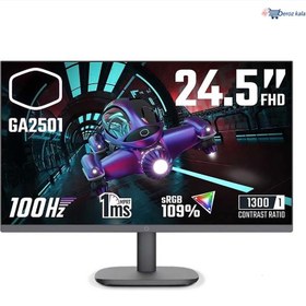 تصویر مانیتور گیمینگ کولر مستر مدل GA2501 سایز 24.5 اینچ Cooler Master GA2501 FHD 100Hz 24.5 Inch Gaming Monitor