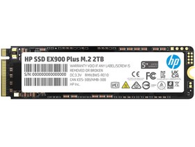 تصویر اس اس دی اینترنال M.2 NVMe اچ پی مدل HP EX900 Plus ظرفیت 2 ترابایت 