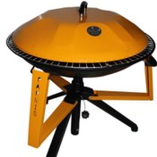 تصویر آتشدان و باربیکیو زغالی 