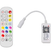 تصویر کنترلر و درایور LED RGB بلوتوثی SP611 