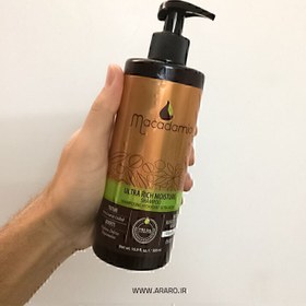 تصویر شامپو ماکادمیا بدون سولفات مناسب موهای خشک و آسیب دیده Macadamia Ultra Rich Moisture shampoo