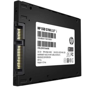 تصویر اس اس دی اچ پی مدل HP Internal Solid State Drive S700 با حافظه 200 گیگابایت 